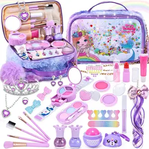 EPT Whole Sale Organic Kids Princess Pretend Play Makeup Kit Mermaid Makeup Set for Girls