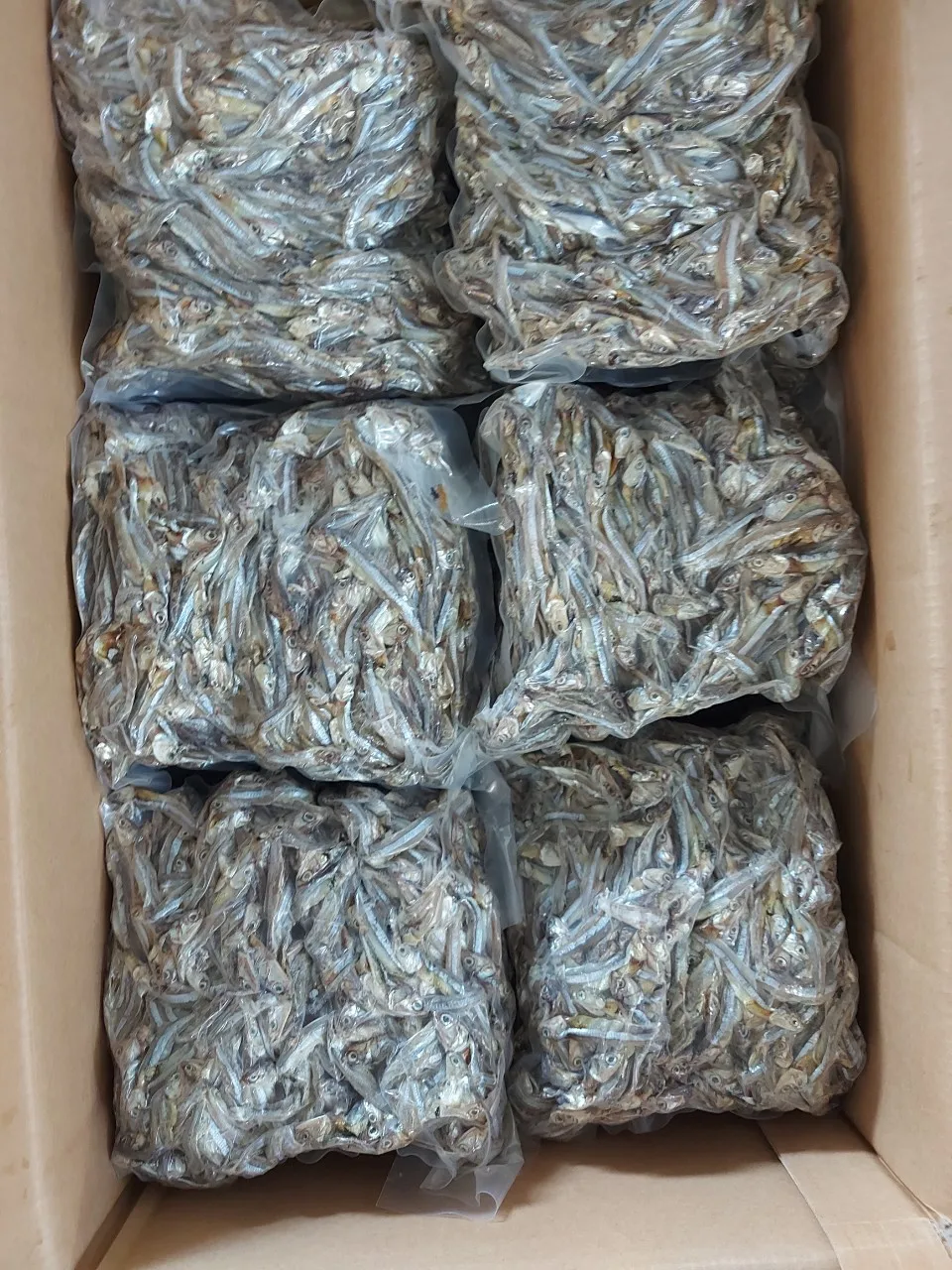 Dried White Anchovy Fish Fillet Packing Bulk Oem w/s 0084 9989 322