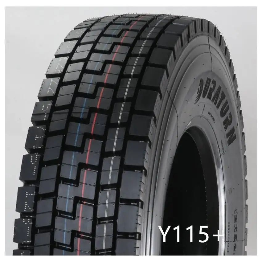 11r22.5 Y115+ Commercial Truck Tire Regional Drive Wheel On Multiple ...