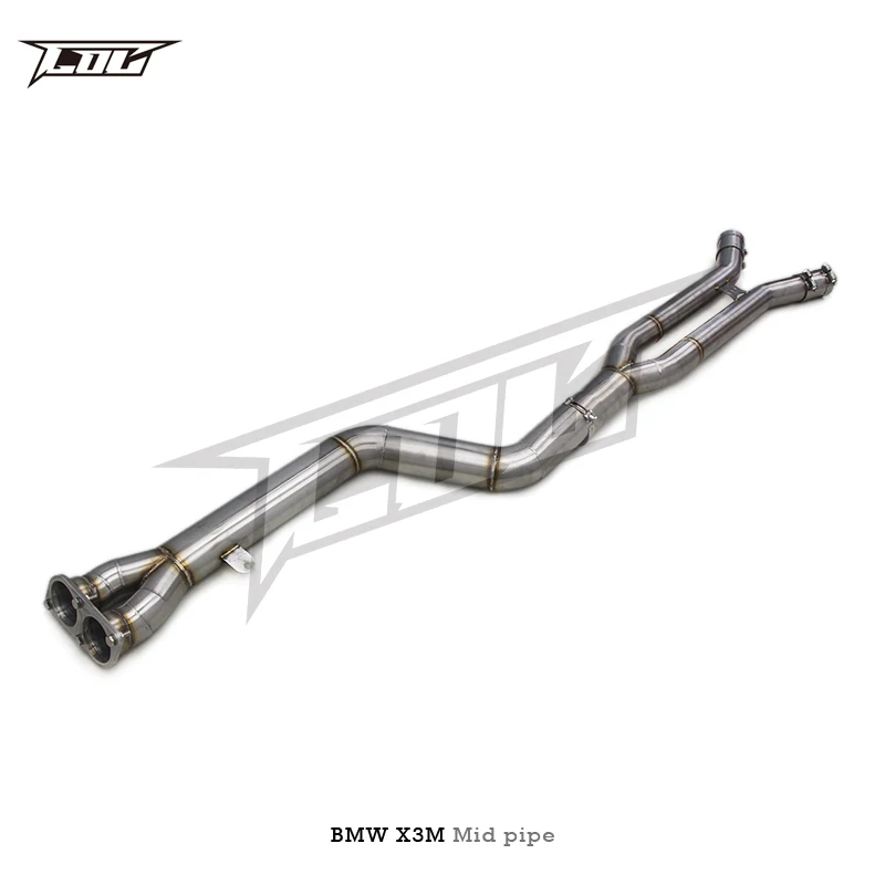 Mid Pipe For Bmw X3m/x4m F97/f98 3.0t 20192023 Stainless Steel Exhaust