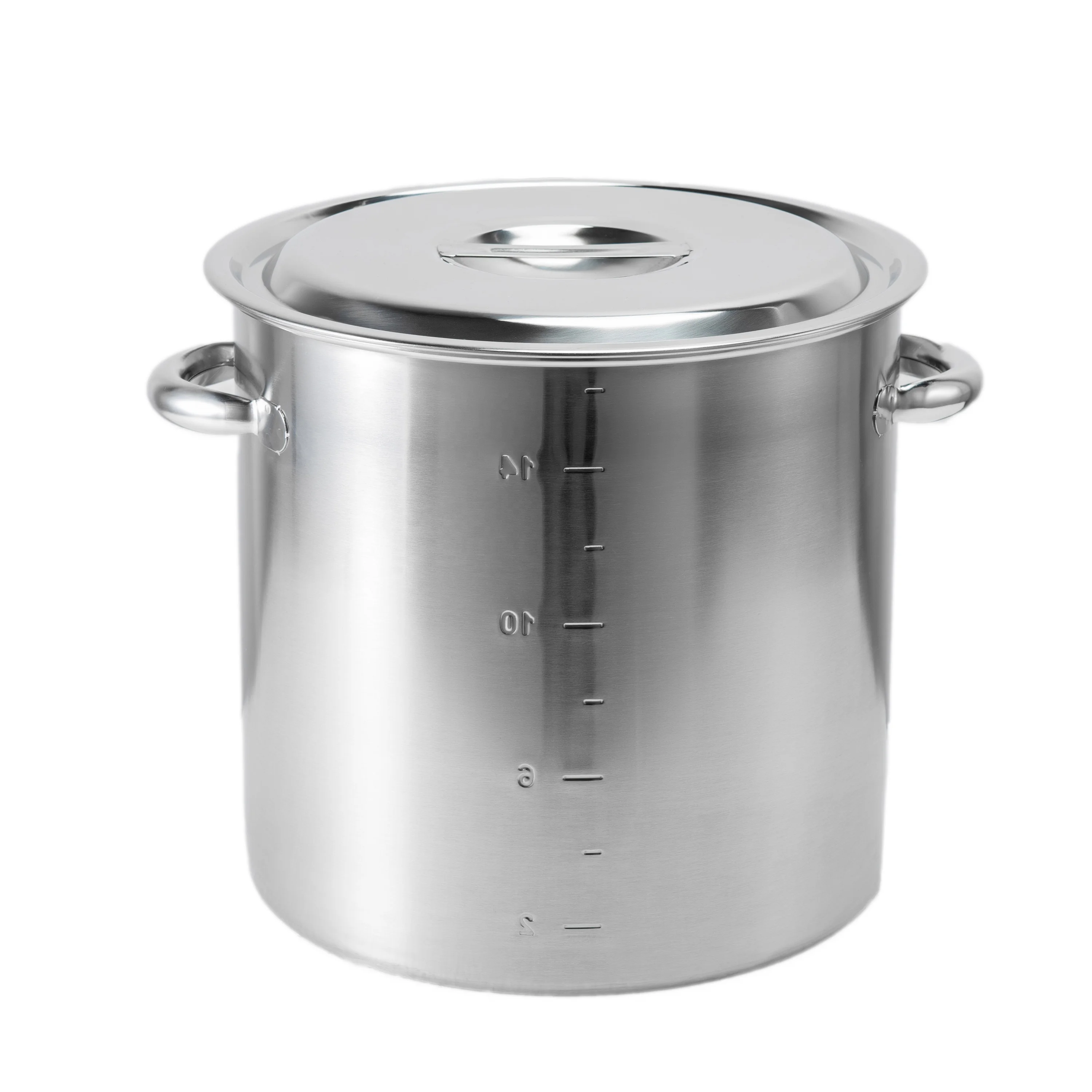 Material Polishing Surface Japanese Style Cooking Pot 304 Stainless Steel Soup And Stock Pots 9324