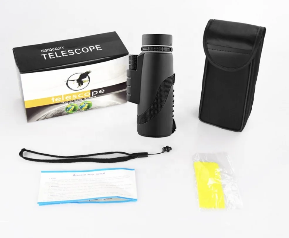 Jingfeng China Factory Price 10x42 10x50 Handheld Monocular Telescope