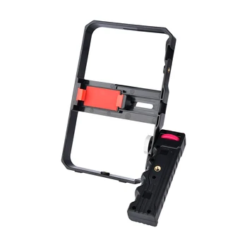 Yelangu Handheld Smartphone Video Cage Rig Kits Mount Stand With Double Handle for Cell Smart Phone PC02A detail image