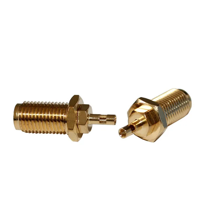 product high quality control sma ky 09 rf connector gold plated sma female connector with thread-2