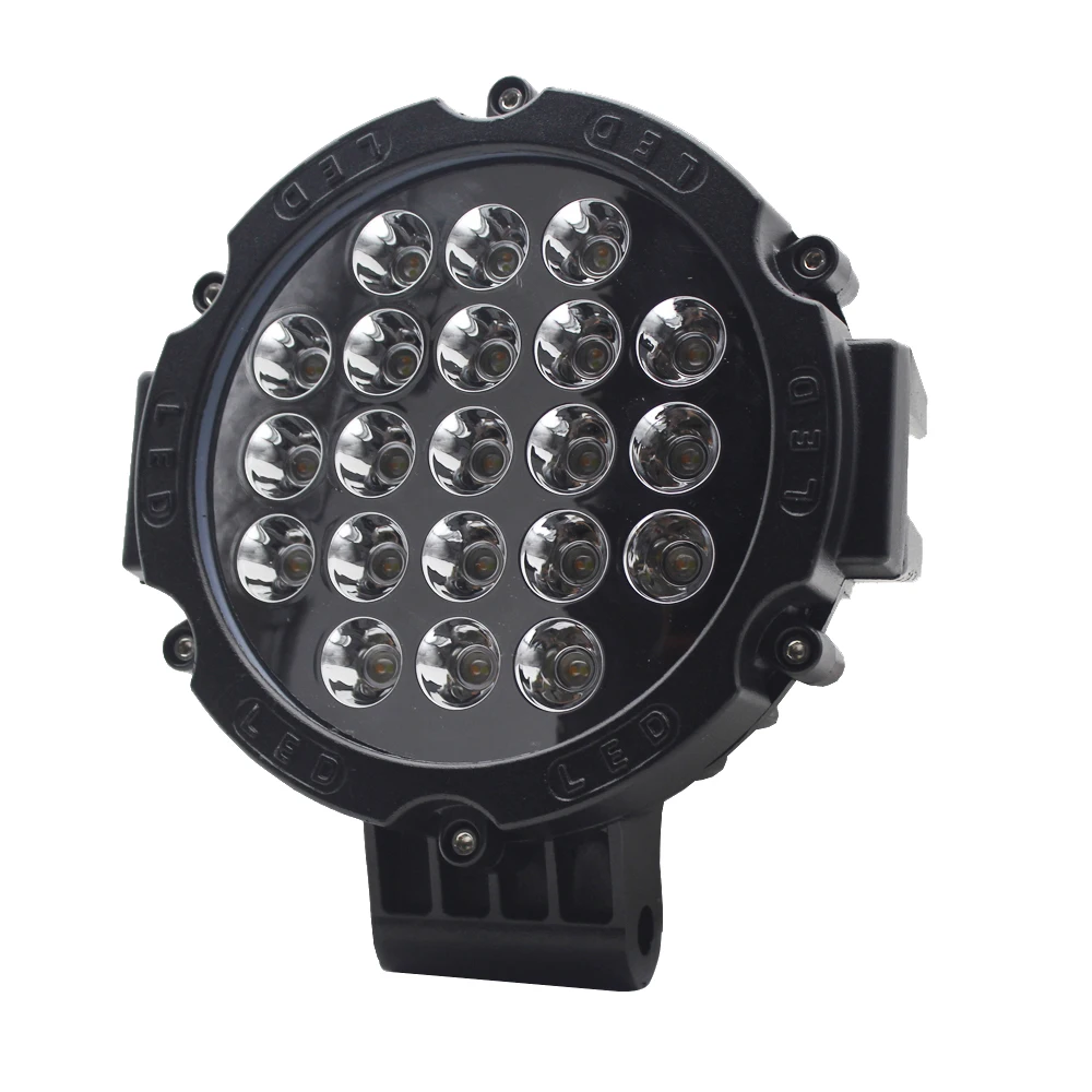 2x 7Inch 20000LM LED Work Light Bar Flood Spot Pod Offroad Fog Driving ATV Truck