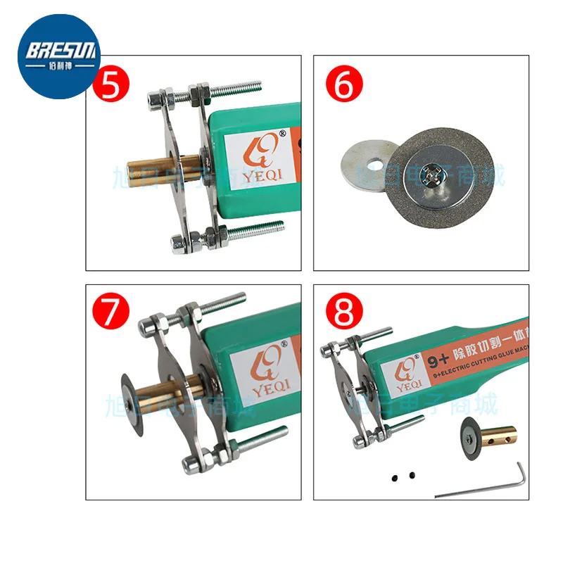 JCD 1220-P Macchina Per La Rimozione Della Colla OCA Elettrica Macchina Per Il Taglio Del Vetro LCD Per Strumenti Di Riparazione Puli Per Pannelli Dello Schermo Del Telefono - Foto 3