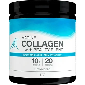 Marine Collagen with Beauty Blend,For Skin Hydration,Healthy Hair, Nails and Joint Support,Keto Certified, Gluten Free