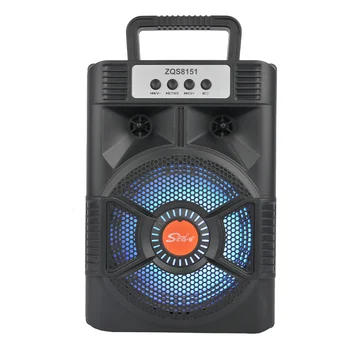 Altavoz Bluetooth Inalámbrico Portátil Sing-e Zqs8151 De 8 Pulgadas Con Micrófono,Reproductor De Audio Para Fiestas Al Aire Libre,Bajos,Alarma Y Control - Buy Product on Alibaba.com