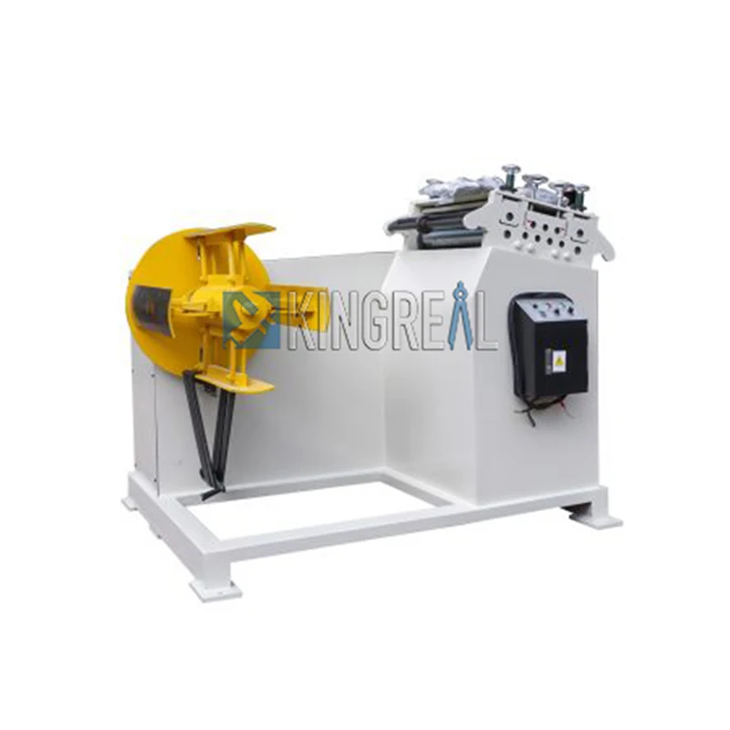 HBL Metal Sheet Plate Straightener Machine Servo Feeder Machine for Stamping Line Hydraulic Decoiler and Straightening Machinery