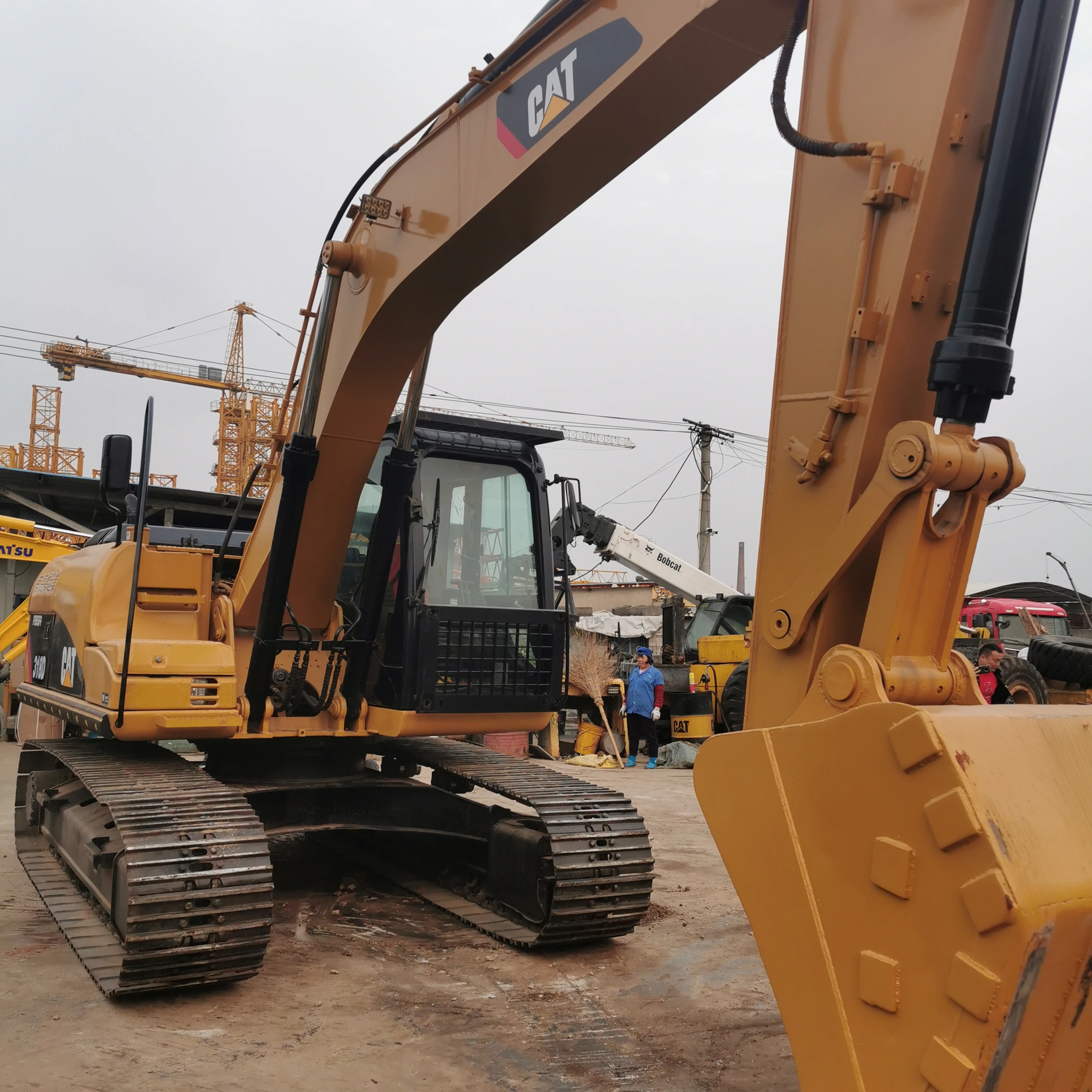 jam Boos worden verkiezing Construction Machinery 18 Ton 318d 20t 320d Crawler Cat Excavator - Buy  Caterpillar Excavator 325c,Cat 320d Excavator,Used Cat Excavator Product on  Alibaba.com