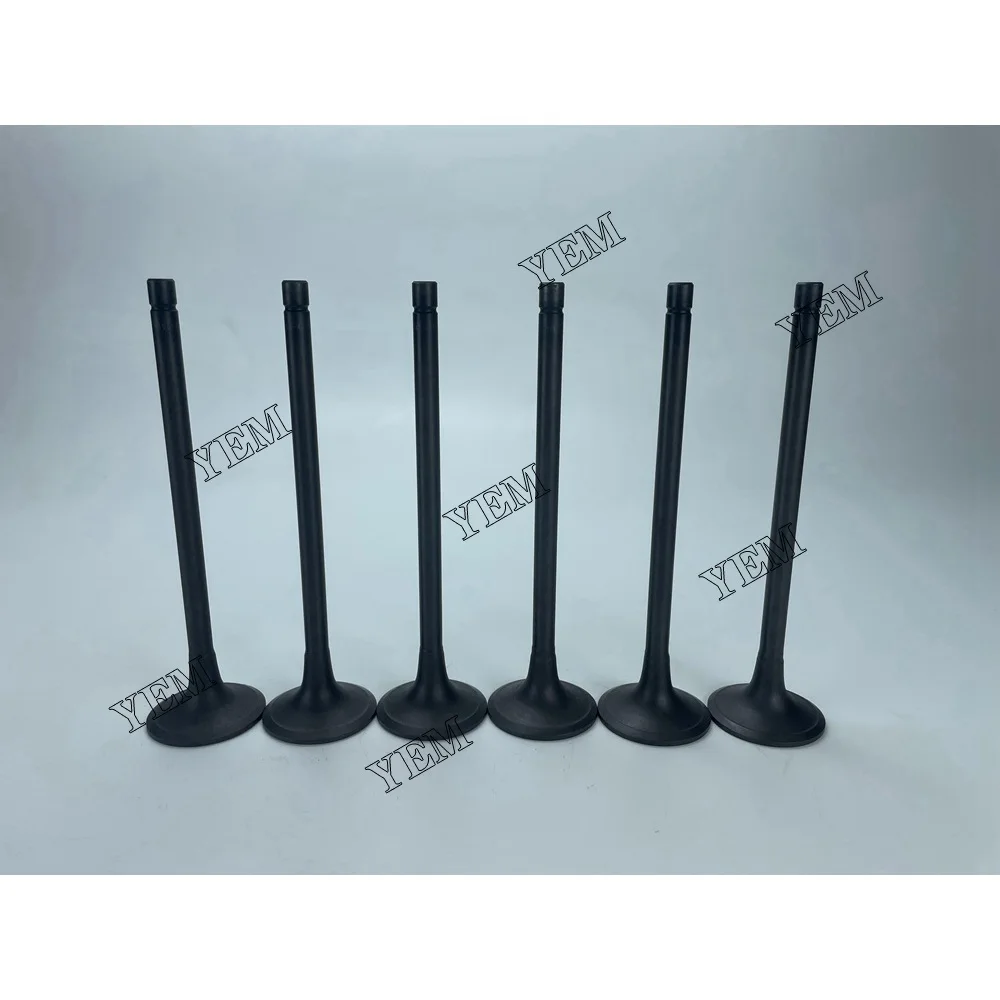 Engine Inlet Valve Kit 6150-41-4111 Fit for Komatsu 6D125 Original Excavator Part