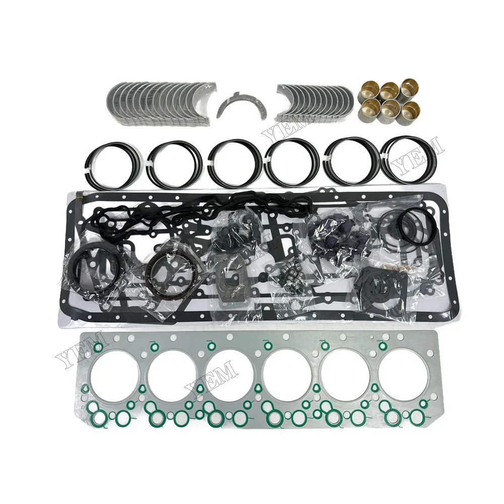 Overhaul Re-ring Kit Compatible for Doosan / for Develon DL06 Engine Repair Kit 2