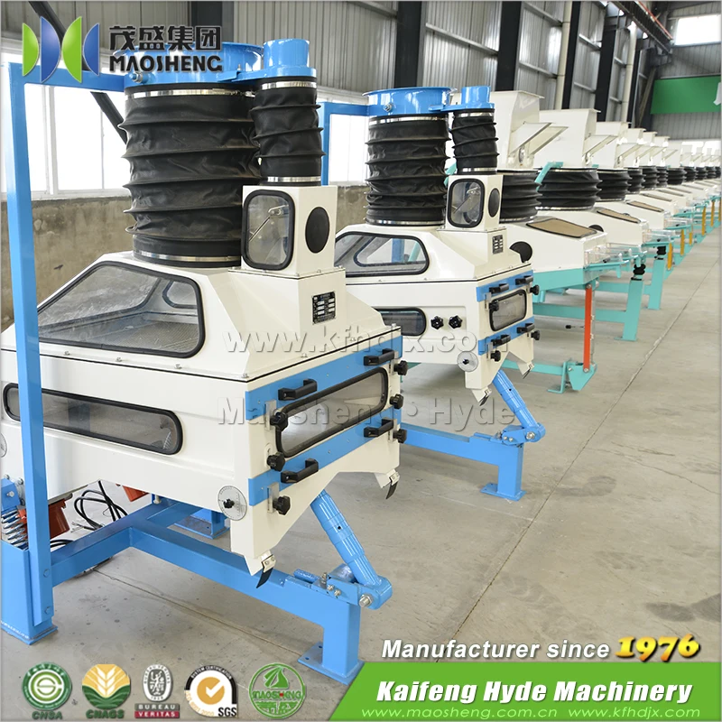 Paddy Rice Magnetic Destoner for Small Rice Mill Machine