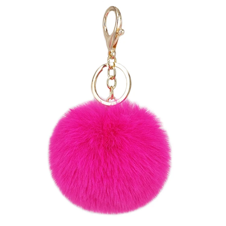 Rend Fange Troubled Factory Customized Diy Fashion Ball Keyring 8cm Faux Fur Pom Pom Keychain -  Buy Pom Pom Keychain,Ball Keyring,Pom Pom Keyring Product on Alibaba.com