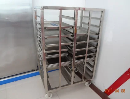 Hot selling stainless steel plate shelf