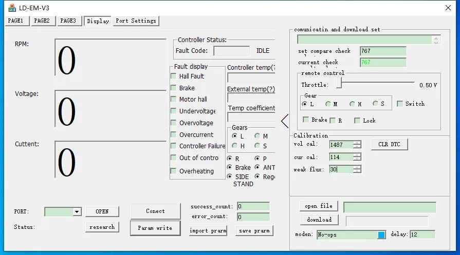 Controller, VOTOL, EM100SP, 72350, 120A - detail 20
