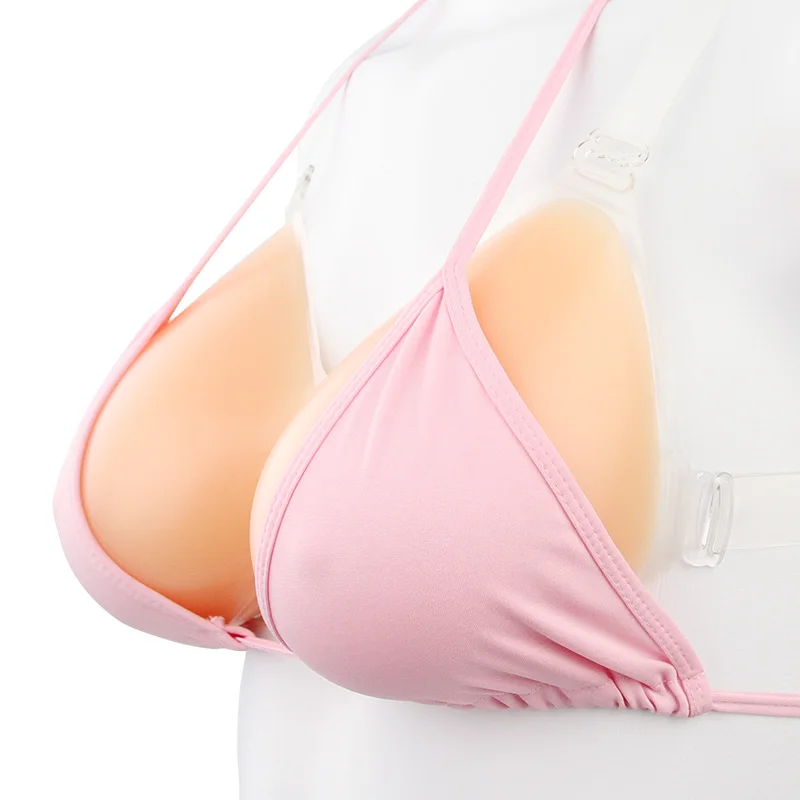 BTN Silicone Artificial Breast Forms for Cross Dresser Shemale Drag Queen Masquerade Halloween Toys  False Boobs
