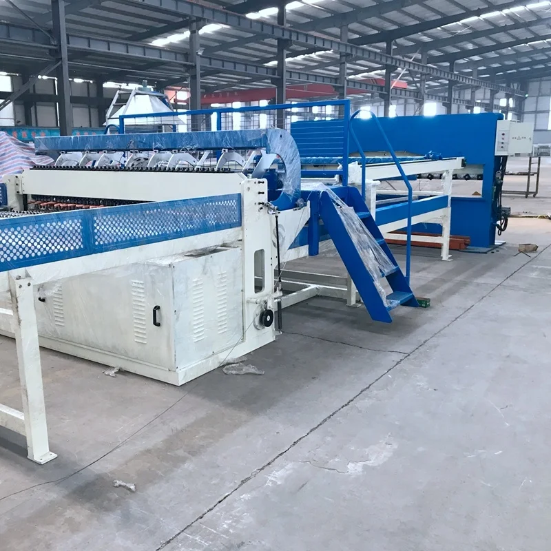 3-6 mm Automatic curver Fence Wire Mesh Panel Welding Machine With Bending Machine Production Line