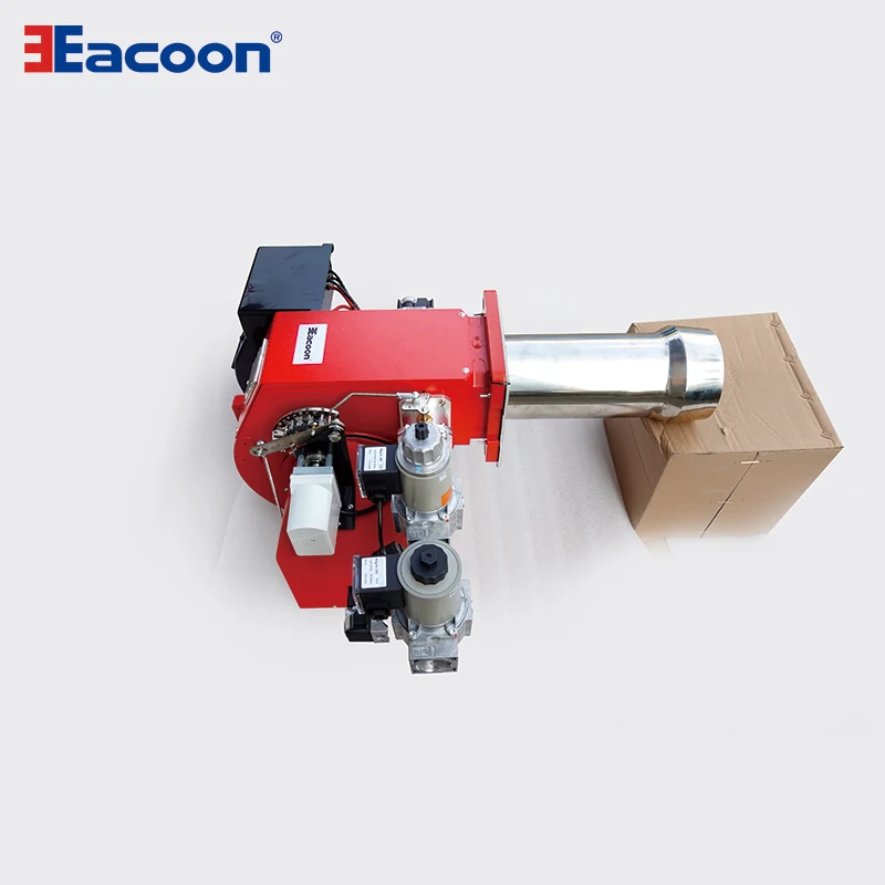 High Power Two-Stage Industrial Gas Burner Essential Boiler Parts Included for Condition Gas Boiler