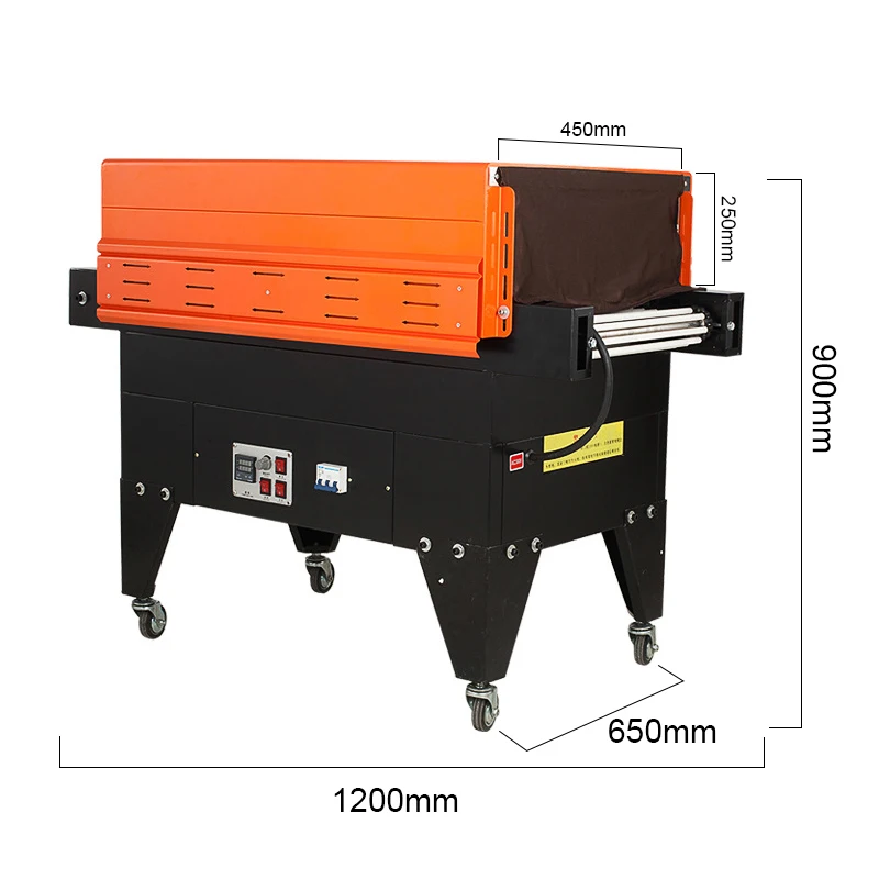 Wallepac Semi Automatic Small Value Bundle Bath Bombs Soap Packaged Table Top L Bar Shrink Wrapping Machines With Plastic Film
