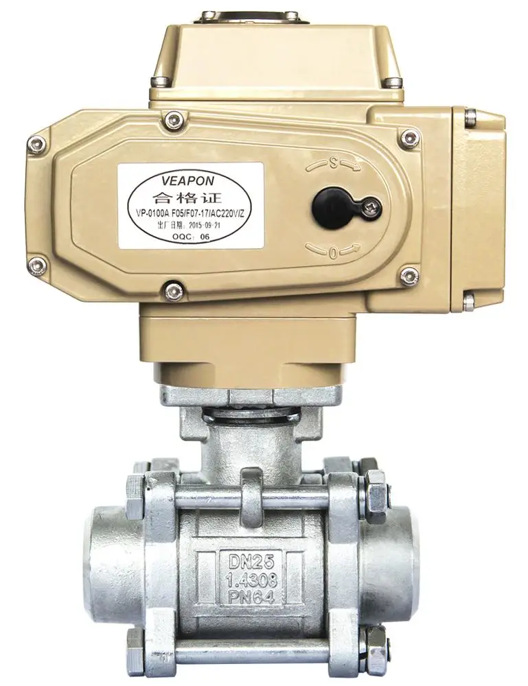 Automatic Control Anti-corrosive Electric Actuator Socket Welded Ball Valve
