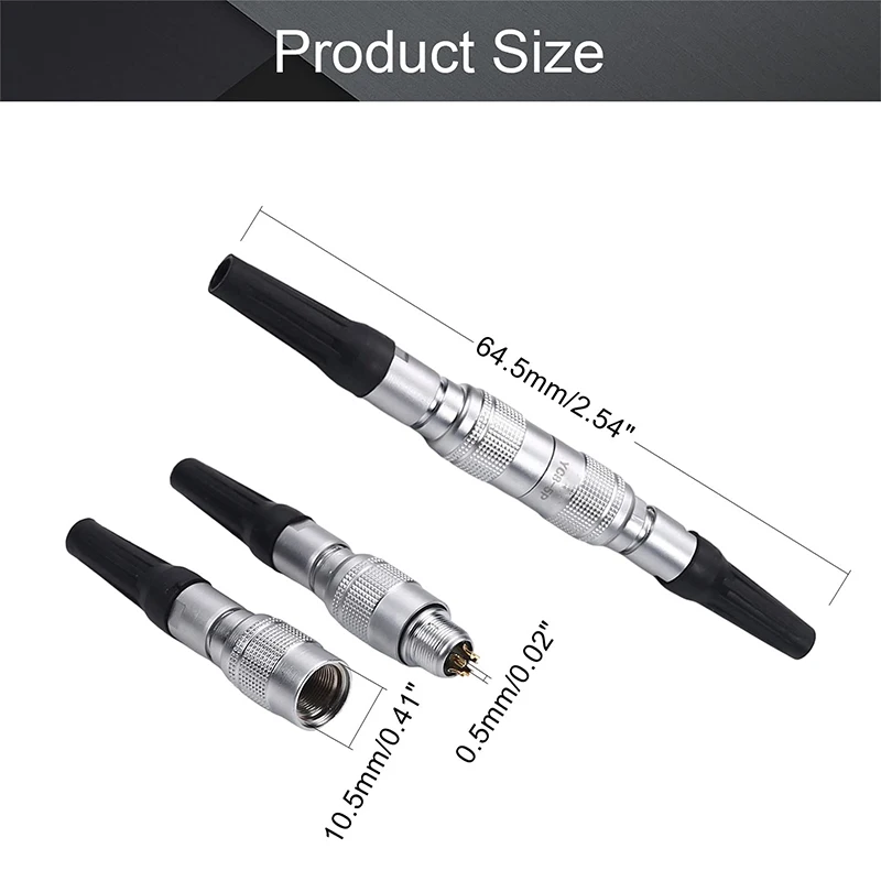 Fast Lock Push Pull Electrical Waterproof Male Female Plug Circular YC8 3Pin Connector
