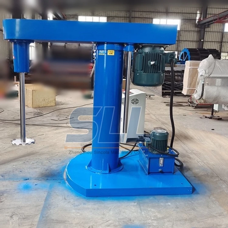 Paint Graphite Printing Oil Pigment Making Machine High Speed Hydraulic Lifting High Speed Disperser