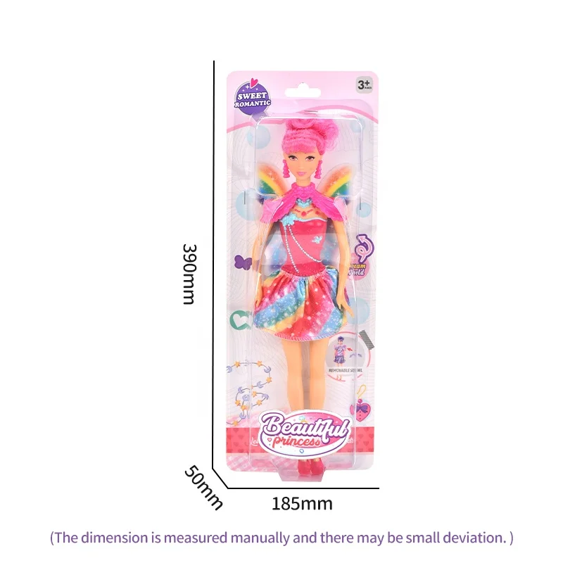 Кукла с цветком 11 дюймов