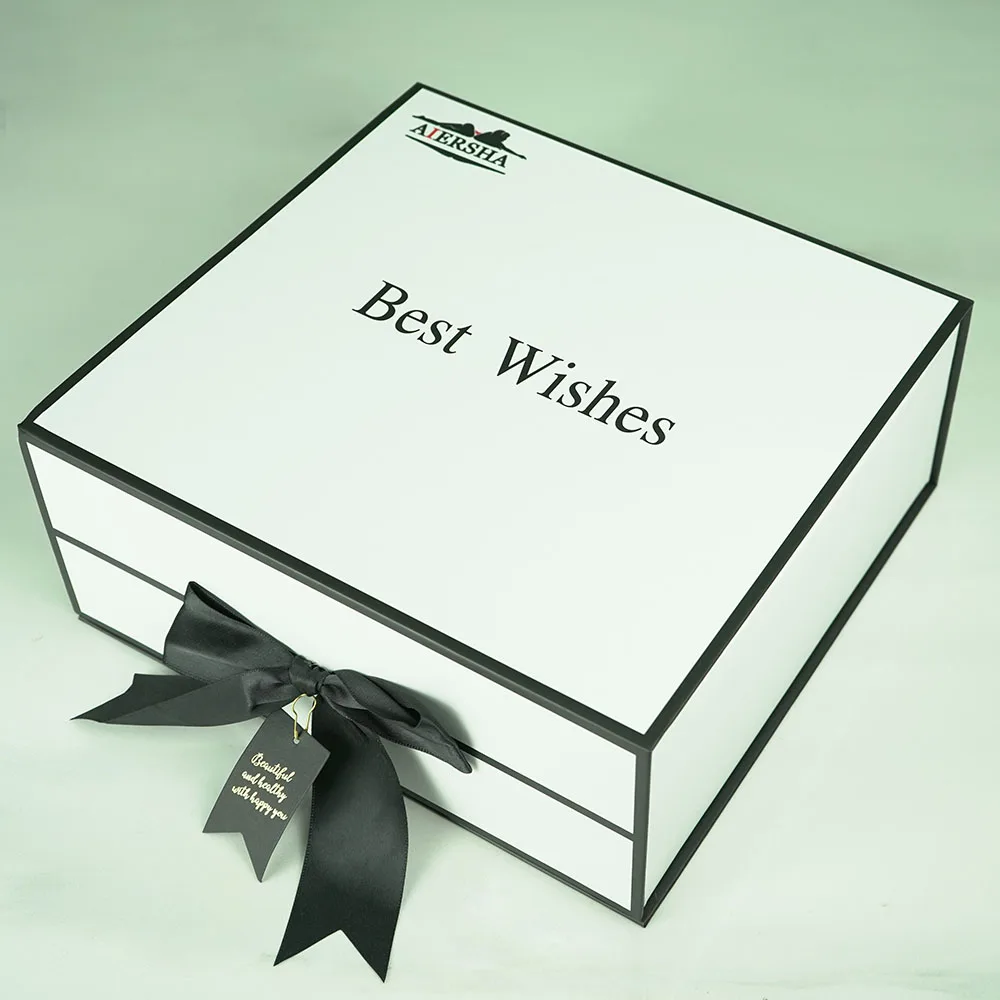 Luxury Packaging Paper Gift Box With Ribbon 4 Pieces Adult Toy Sets