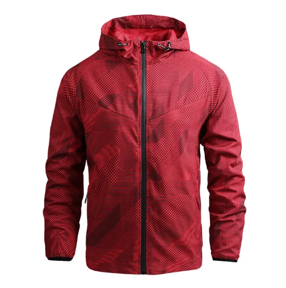 Men's Lightweight Hooded Jacket For Spring And Autumn Outdoor_voghion.com
