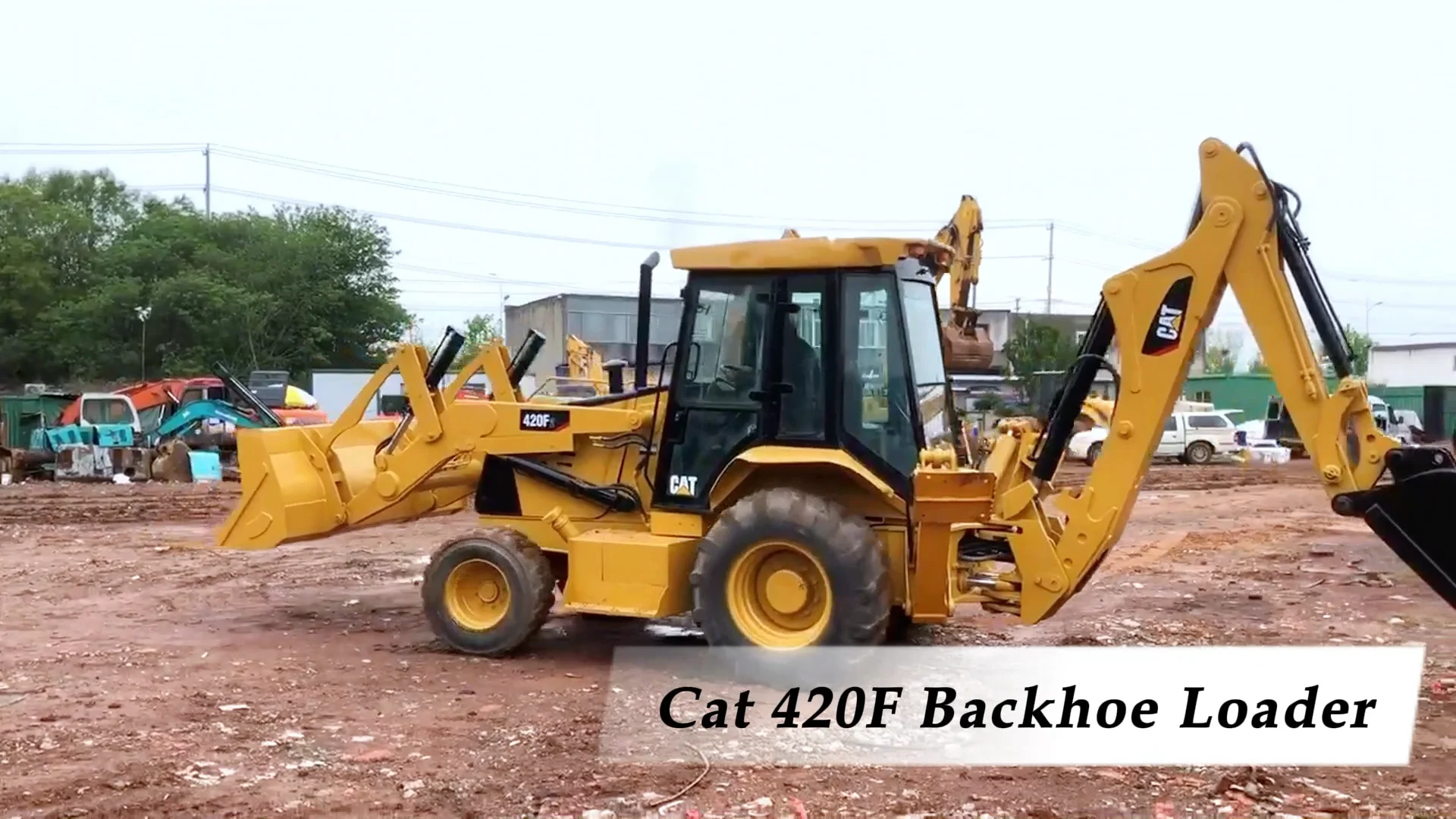 Original Caterpillar 420f Backhoe Loaddr Cat 420/410/430 Backhoe ...