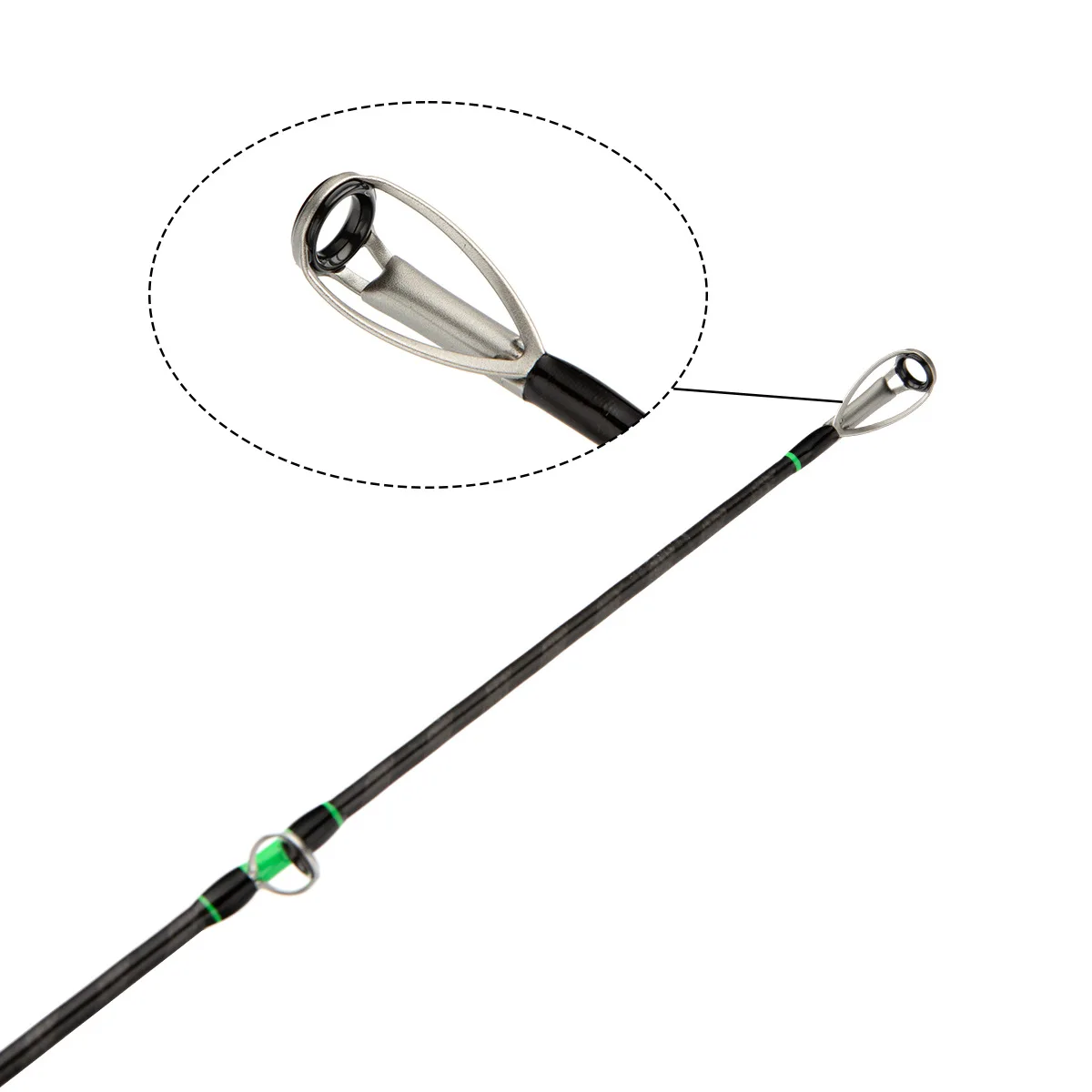Full Fuji 4.5m Carbon Fiber Long Casting Rod, 3 Sections, 100g