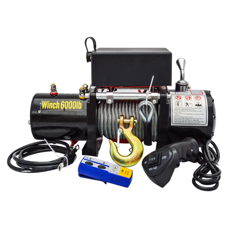 Электрический 4x4 другие лебедки 12000 фунтов лодка шпилевые лебедки кабель съемник Jeep Suv лебедка Atv внедорожник автомобильные аксессуары