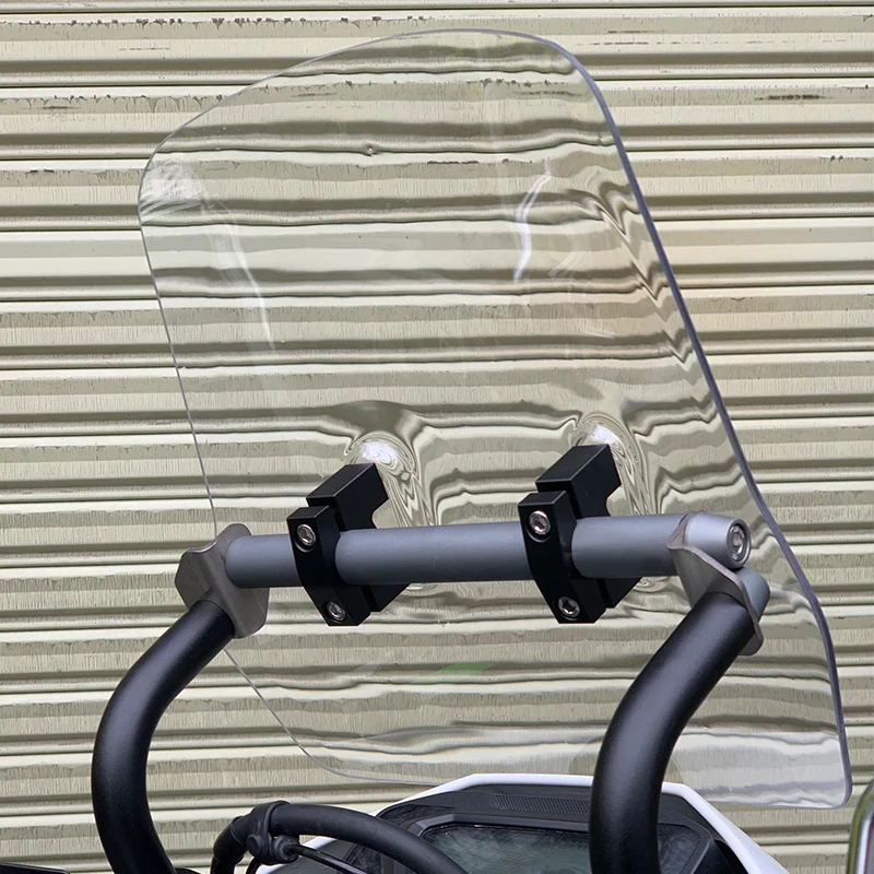 Universal Unbreakable Motorcycle Windscreen PVC Windshield Motorbike Windscreen