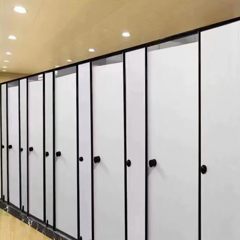 12mm HPL Partition Compact Laminate Board Waterproof Public Toilet Wall Partition Toilet Cubicle