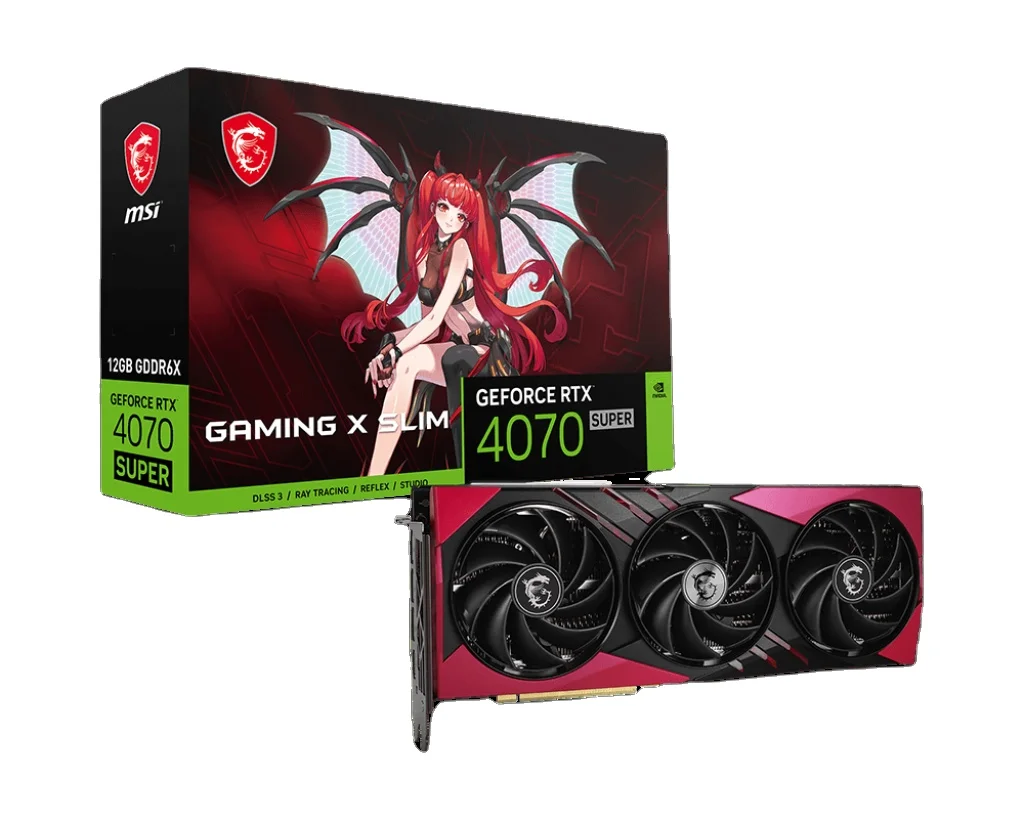 ホットセールM-SI GeForce RTX 4070 SUPER 12G GAMING X SLIM MLG 