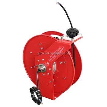 Jarch Retractable Bare Reel For Ethernet Cable Reels Power Cord Steel ...