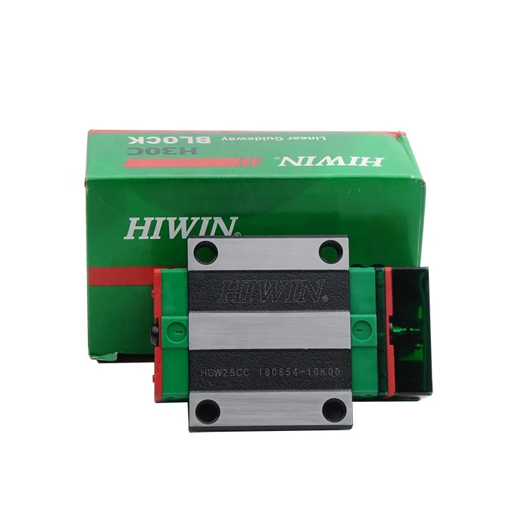 Taiwan HIWIN Original Slide Block Bearing HGW25CC With E2 Type Self Lubrication Kit