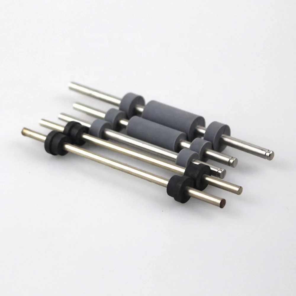 Customized Precision Label Printer Silicone Rubber Roller Paper Feeding and Conveyor Drive Platen Customized Rubber Rollers