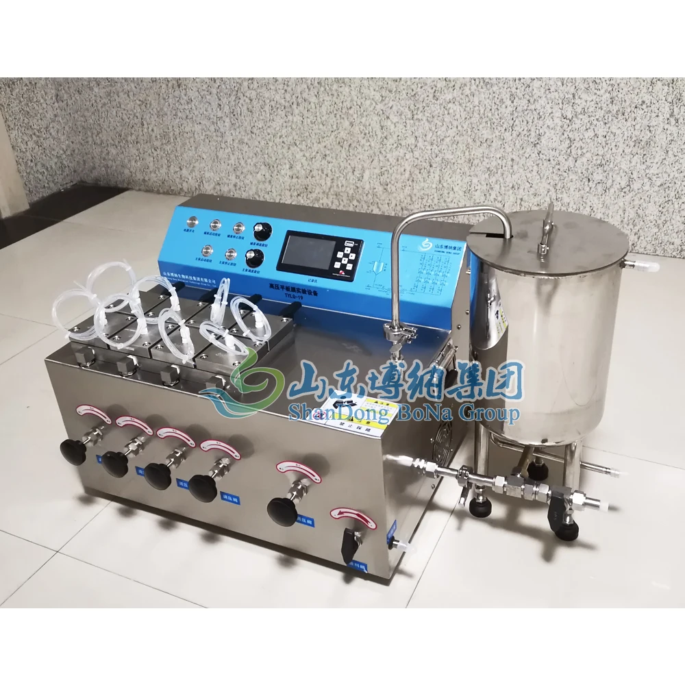 Cross Flow Flat Sheet Membrane Tester Plate Membrane Filtration Lab Test
