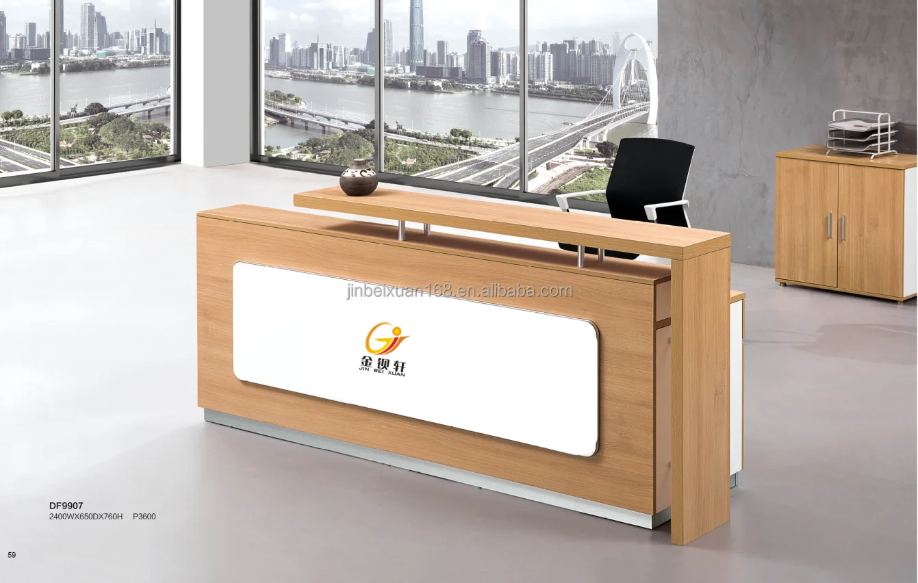 2022 New Design Office Furniture 2400mm Modern Big Front Table Counter