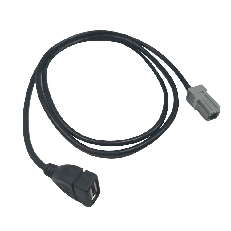 USB AUX Audio Cable For TOYOTA Sequoia RAV4 Levin Corolla Sienna USB AUX Socket 