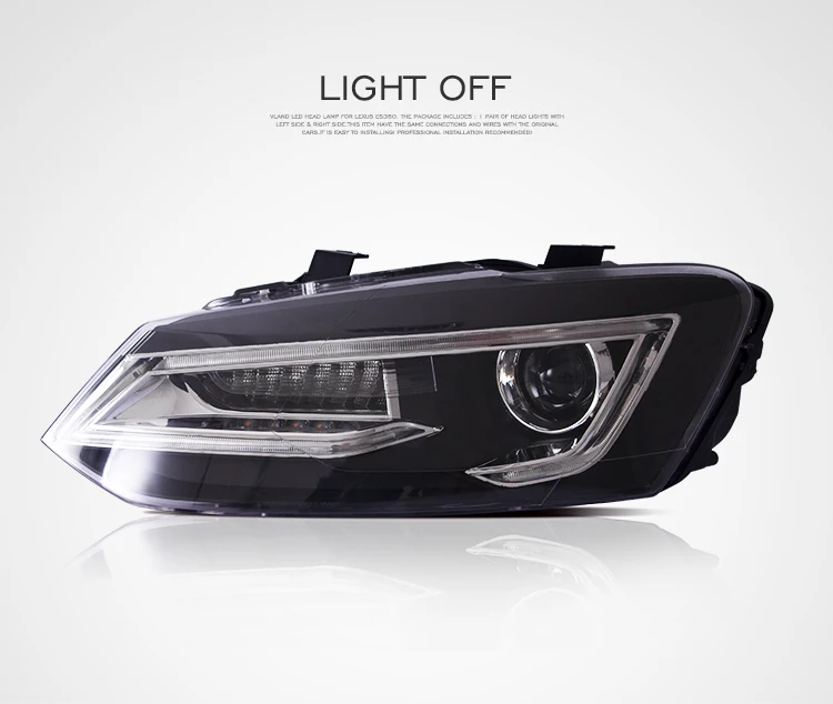 vland modified led headlights head light