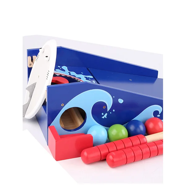 New Arrival 2023 Fun Game for All Ages Wooden Croquet Balls Set Manufacturer Wooden Gate Ball Game for Kids
