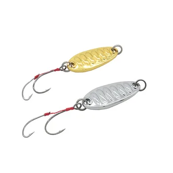 [Le Xin] Stainless Steel Live Bait Double Hook Luya Bait with Sequin Stream Micro-bait Design-Wholesale – Hooks – view 2