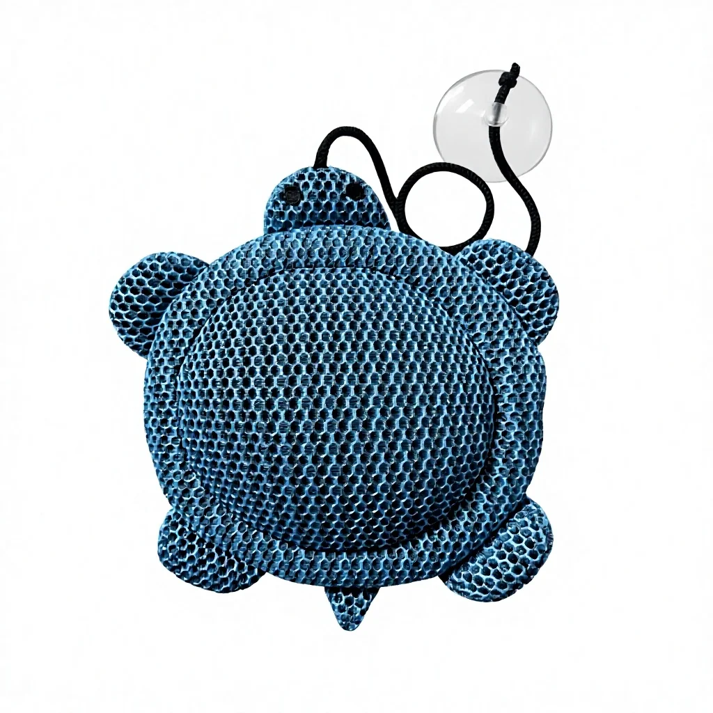 Household Turtle Shaped Reusable High Absorbent Eco-Friendly Super Absorbent Filter Ball Sponge for Hot Tub Spa Pool Bath
