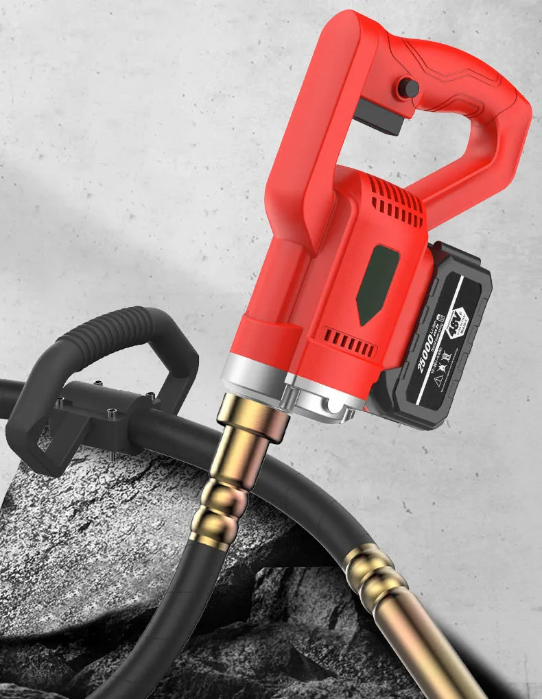 Cordless Concrete Vibrating Tool Portable Electric Power Concrete Vibrators  Concrete Vibration Machine Cement Construction Tools