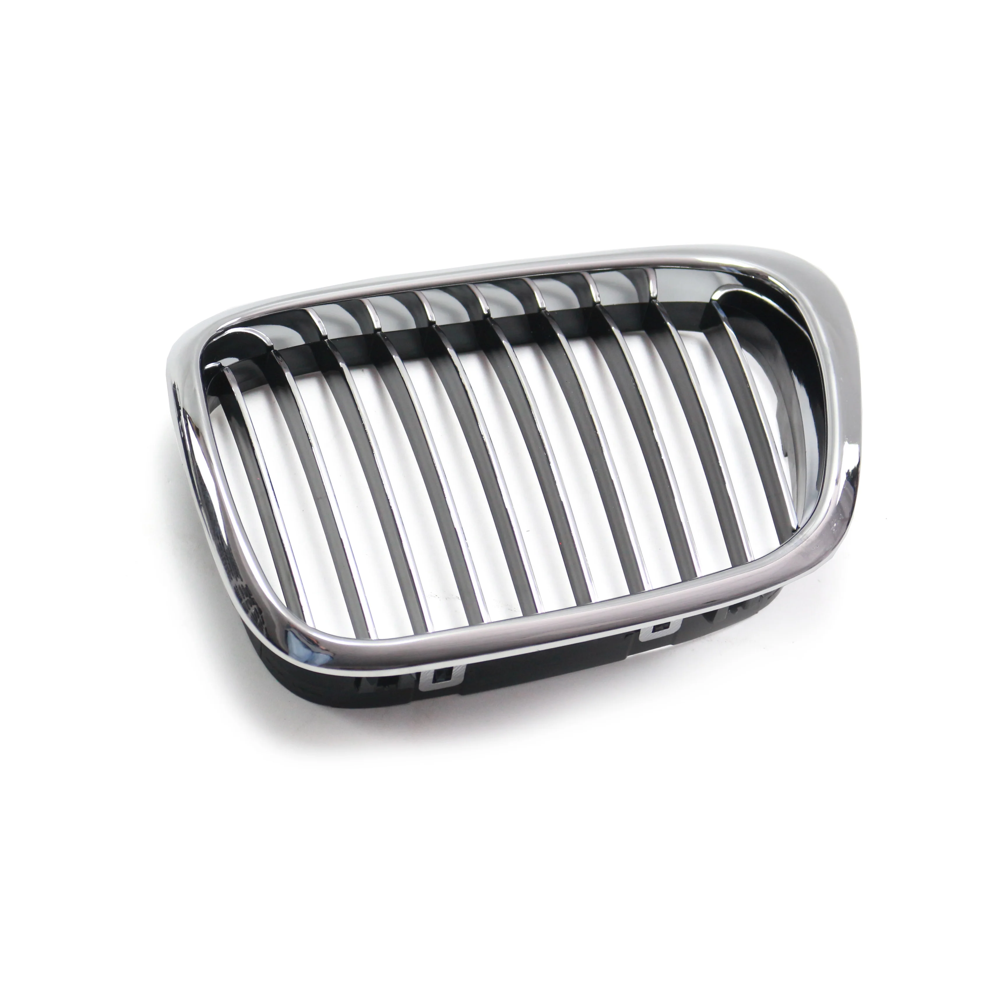 product tiypeor front kidney grille for bmw 5 series e39 2002   2004 upgrade double slat racing bumper grille hood grill203-7