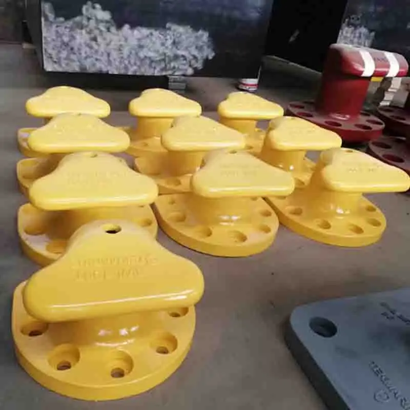 Pier Round Bottom Square Bottom Mooring Equipment Mooring Pole Marine Mooring Bollards