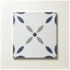 floreale blu-verde